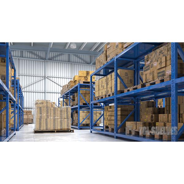 300kg Capacity Warehouse Storage Shelves , warehouse shelving units 120×45×180cm size