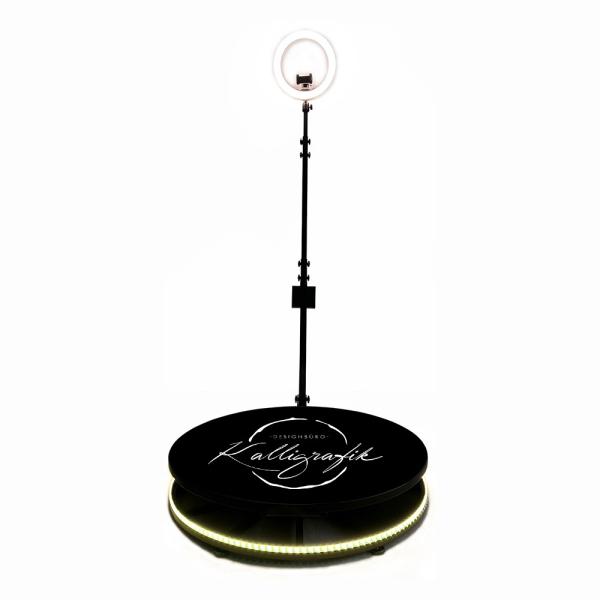LED Light 360 Photo Booth Camera Adjustable Machine For Parties