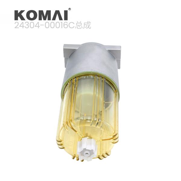 Ensaio de filtro de combustível Komai 24304-00016C Ensaio de separador de água de combustível para Doosan DX215-9C
