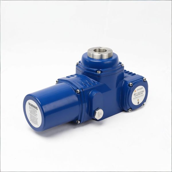 Compact Aluminum Alloy Electric Actuator Intelligent Explosion-proof Remote Control IP68 Protection 30-1400Nm Output Valves