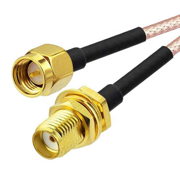RG316 Coaxial RF SMA Male to SMA Female Jumper Connector Antenna Extender Extension Cable for Wifi Ham Radio GPS