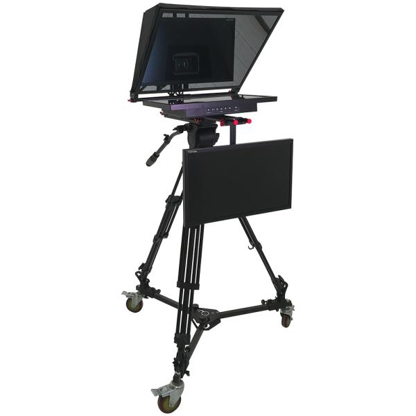 TYSTVideo Teleprompter de equipos de radiodifusión con monitor de 24 pulgadas Compatibilidad perfecta