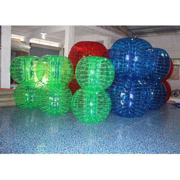 Blue Inflatable Sports Games , 60kg Inflatable Zorb Ball For Grassplot / Snow