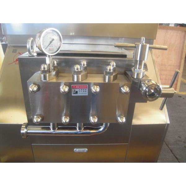 Machine pneumatique de homogénisateur de lait de boisson avec le piston 3