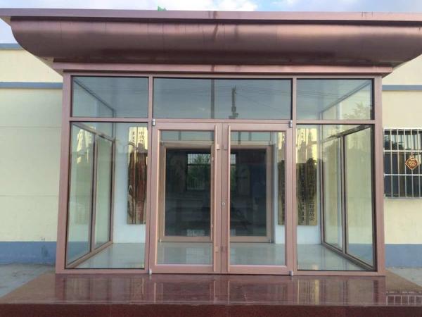 96x80 UPVC Double French Doors For Commercial