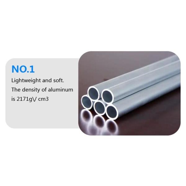 6063 T5 Aluminum Round Tubing 6061 T6 Pipe Tube Non-Ferrous Metal