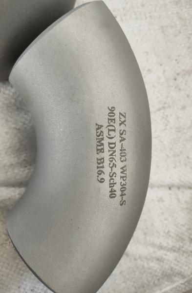 Dn15-Dn800 Stainless Steel Elbow 304 316l 90 Degree 45 Degree