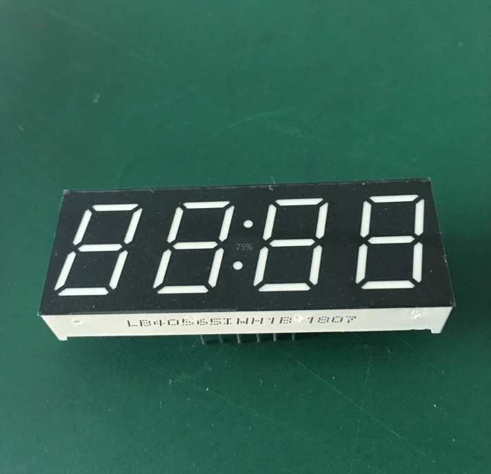 Ultra Bright White 0.56 Inch LED Clock Display Common Anode for Oven Timers and Instrument Panels