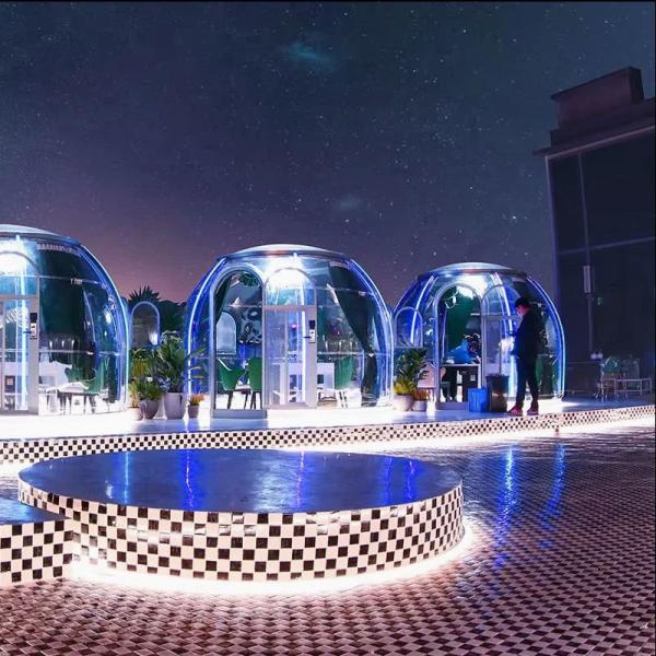 Experience the Outdoors in Comfort with Our Inflatable Bubble House Yurt Room