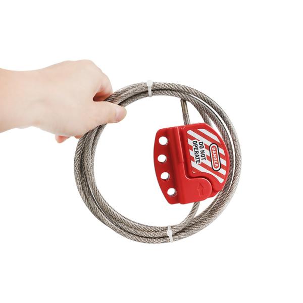 Factory Direct Sale Adjustable Nylon PA Safety Universal Cable Lockout