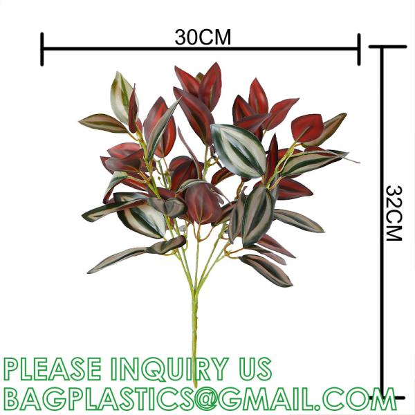 Kinds Artificial Palm Leaves Tropical Fake Leaves, Monstera Leaf Faux Leaves Party Table Decoration Wedding Birthday