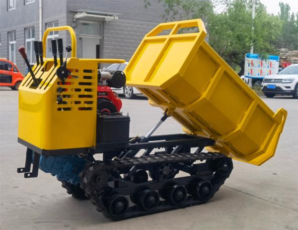 grande descarregador de borracha pesado de 3 toneladas da esteira rolante do veículo de transporte 3t da capacidade