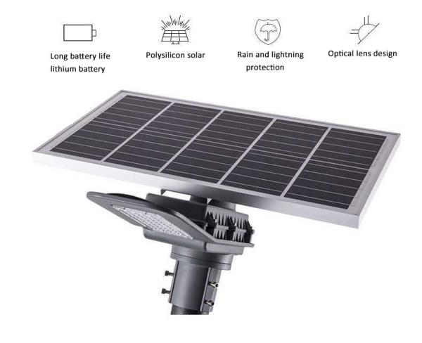 20w Commercial Solar Led Street Lights Ip65 Road Smart Solar Street Light