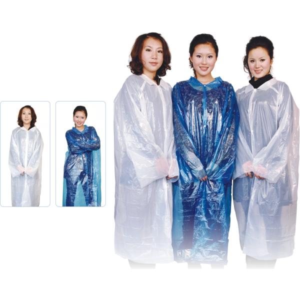 Земля - дружелюбные устранимые пластиковые пальто лаборатории, устранимые белые пальто