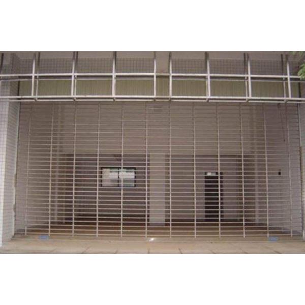 Public Places / Houses Security Shutter Doors , Sturdy Durable Metal Roller Shutter