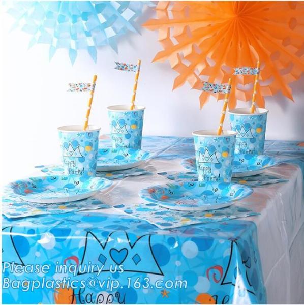 cheap price embossed surface transparent disposable plastic table covers,54 X 108 Rectangular plastic table cover pac