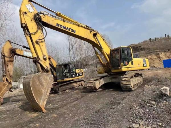 Excavateur pour équipements lourds Komatsu PC460 avec soupape hydraulique d'origine
