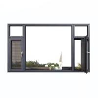 Ventanas de toldo modernas, ventanas de estilo toldo Casement para edificios de oficinas