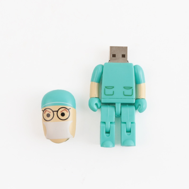 Флэш-накопитель USB 2.0 или USB 3.0 в форме доктора медсестры