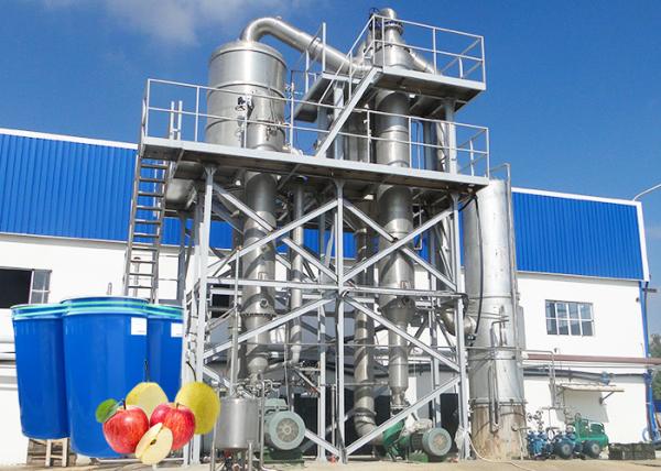High Efficiency Apple Juice Processing Line Machine SUS316 30T/H 7.5kw