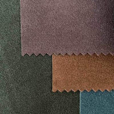 Rexine Leather For Auto Upholstery Ultra Soft PU Coated 70/30 Polyester Blend