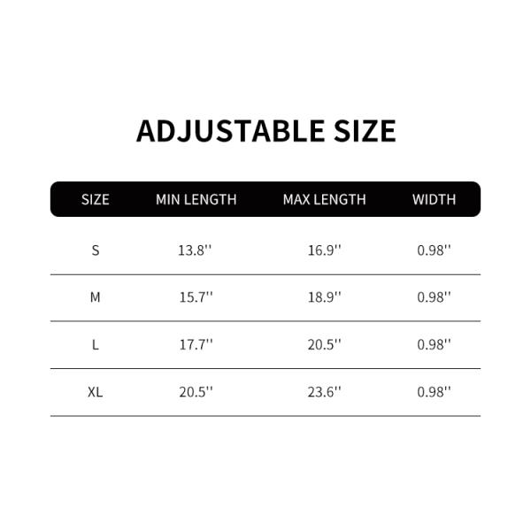 Collier LED pour chien étanche à l'eau clignotant lumineux de nuit marche réglable USB rechargeable