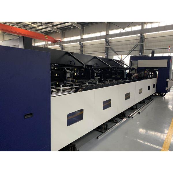 структура портала вырезывания лазера CNC автомата для резки лазера трубы 1000W