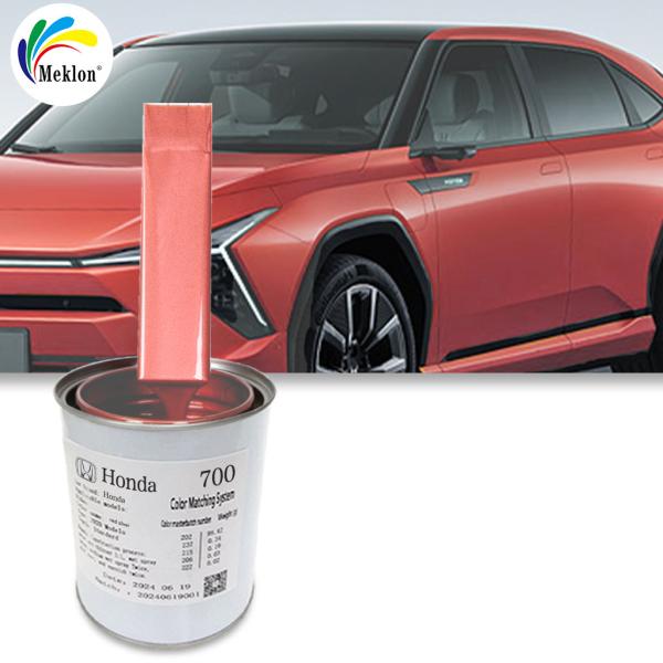 Cool Red Silver Metal Car Paint Dual Tone Factory Direct Supply High-Performance