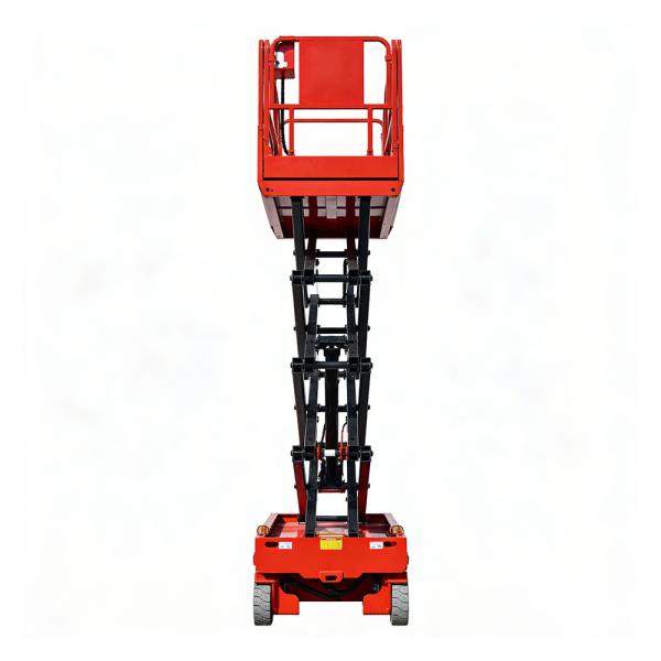 Premium 19ft Full Electric Scissor Lift Platform Self Propelled For Aerial Work