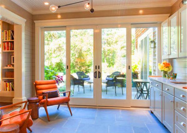 Functional System Aluminium Sliding Patio Doors , Aluminum Frame Sliding Glass Doors