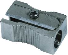 Papeterie manuelle colorée de bureau de taille-crayons de lame en acier d'Alumimium de papeterie d'art