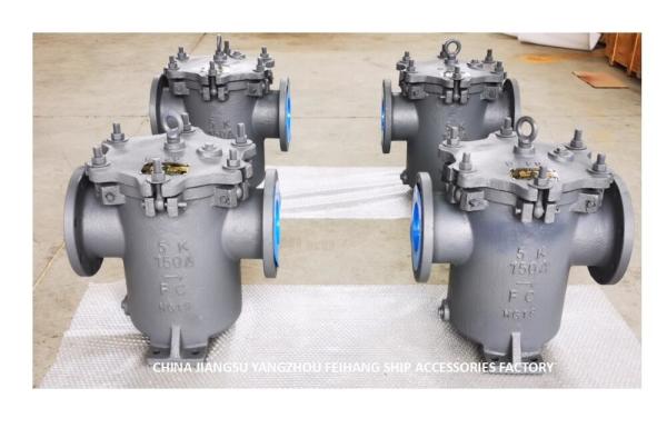 CAN WATER STRAINERS 5K-150A S-TYPE JIS F7121 AND SEA WATER STRAINERS