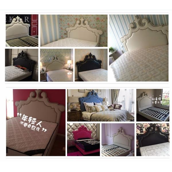 Wooden Bed Models Blue Upholstered Headboard Royal King Size Bed