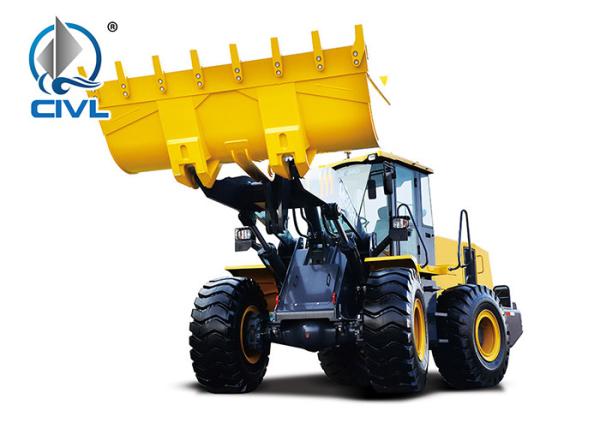 XCMG 3090mm Diesel  Wheel Loader LW500KL / 3 m³ , 17.4t Payload  With Weichai ENGIEN
