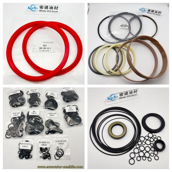 707-99-37150	PC160LC-7E Bucket Cylinder Kit Excavator Hydraulic Cylinder Seal Kit