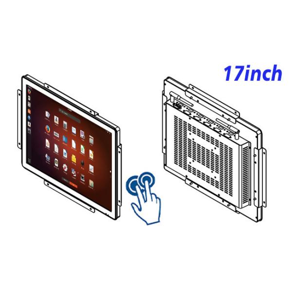 17-Inch Linux Touch Vision Platform for Manufacturing Equipment, Digital Directories, Public Information Hubs, and Energy Dashboards
