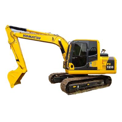 Excavadora de rastreador hidráulico Komatsu PC120 usada, ano 2022, sem registo de reparação