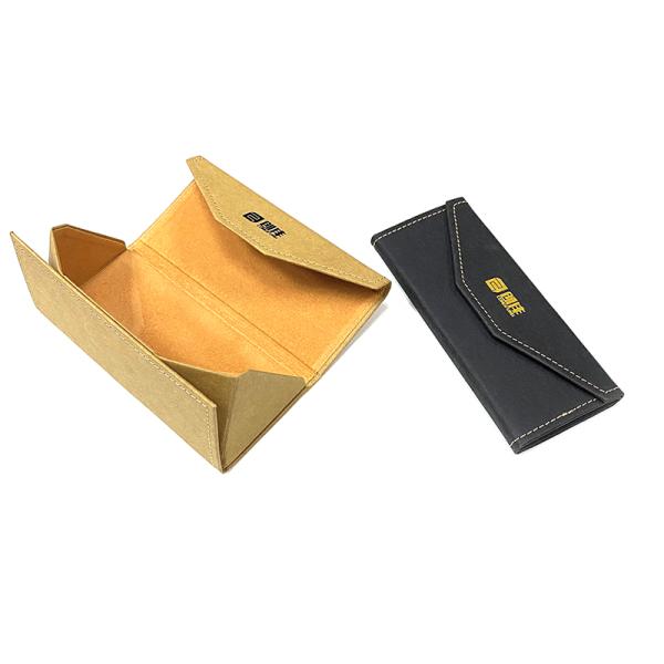 Hard paper kraft brown paper eyeglasses sunglasses spectacle gift packing case