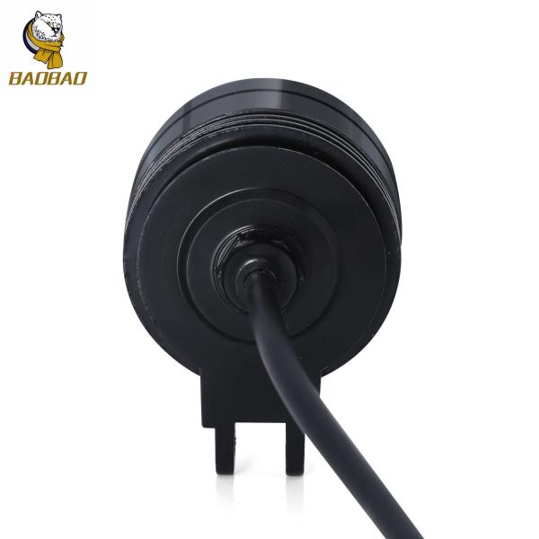 Casca de alumínio Flash amarelo branco 24V Lâmpada LED de motocicleta