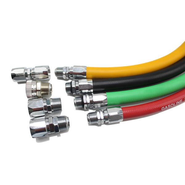 Анти- статическое топливо резины синтетики NBR распределяя для того чтобы полить из шланга металлический ID 19mm