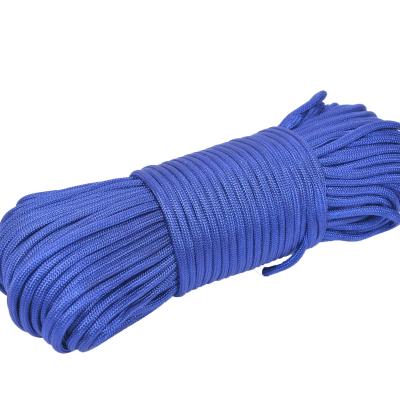 Blue Type Iii 550lb Parachute Rope 4mm Diameter For Outdoor Survival