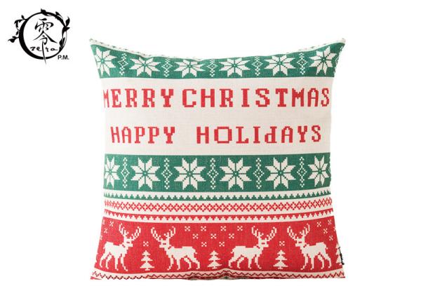 Christmas Decor Santa Claus Pillows Christmas Decorative Throw Pillow Case Sofa Home