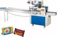 Machine à emballer automatiquement des oreillers à double fréquence pour les biscuits