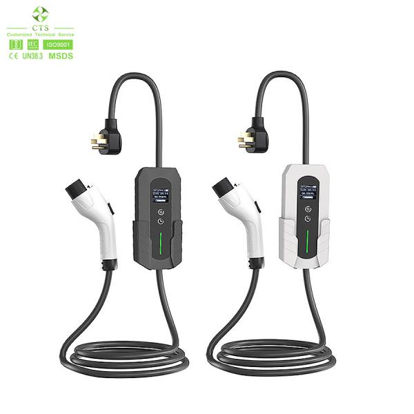 Electric Vehicle Mobile AC Home EV Charger Type 1 Type 2 16A 32A 7KW 11KW 22KW Level 2 Portable EV Charger Station
