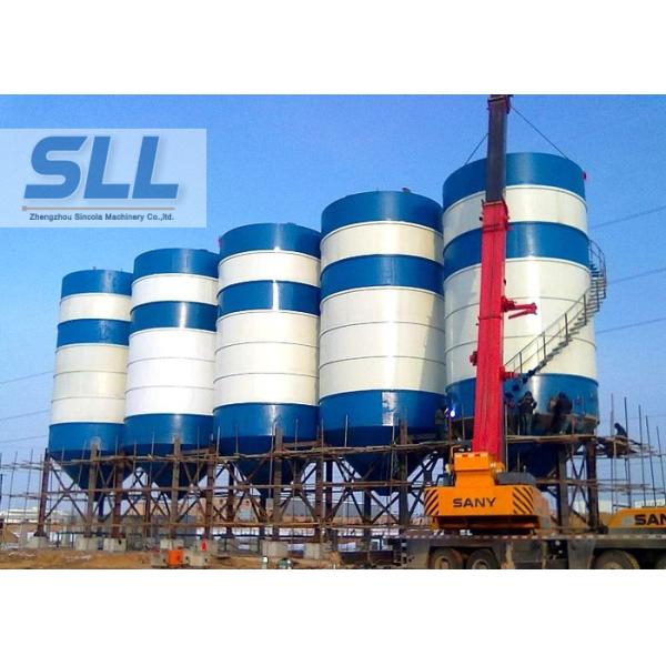 High Performance 50 Ton Cement Storage Silo With ISO / CE / SGS Certificate