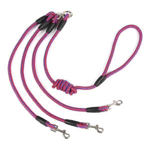 3 Dog Leash Heavy Gold Dog Lead Duty  Dog Leash Walking Two Dogs