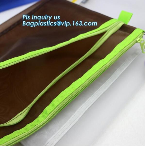 Colorful nylon zipper file folder bag with your own logo, zipper lock file bag, zipper file folder bag, carrying file ba