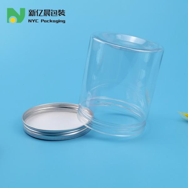 контейнер корма для домашних животных опарника ясности Dia 300ml шеи 90mm пластиковый с крышкой металла