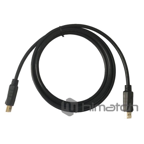 3ft / 0.9m 4K 1080P Displayport 1.2 Cable Male To Male For HDTV Projector Display Monitor
