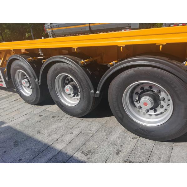 3 Axle 32 Foot 40 Foot Flatbed Semi Trailer For Sale